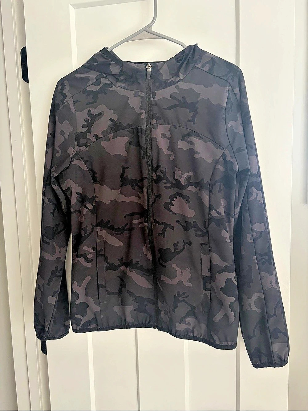 ZYIA Hooded Jacket Camo Black & Gray